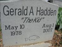 Hadden, Gerald A